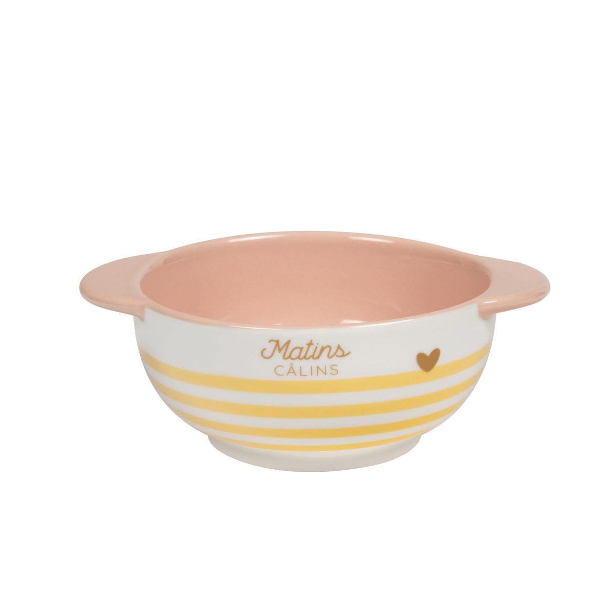 Bol en porcelaine rayures Soizic - Matins Câlins
