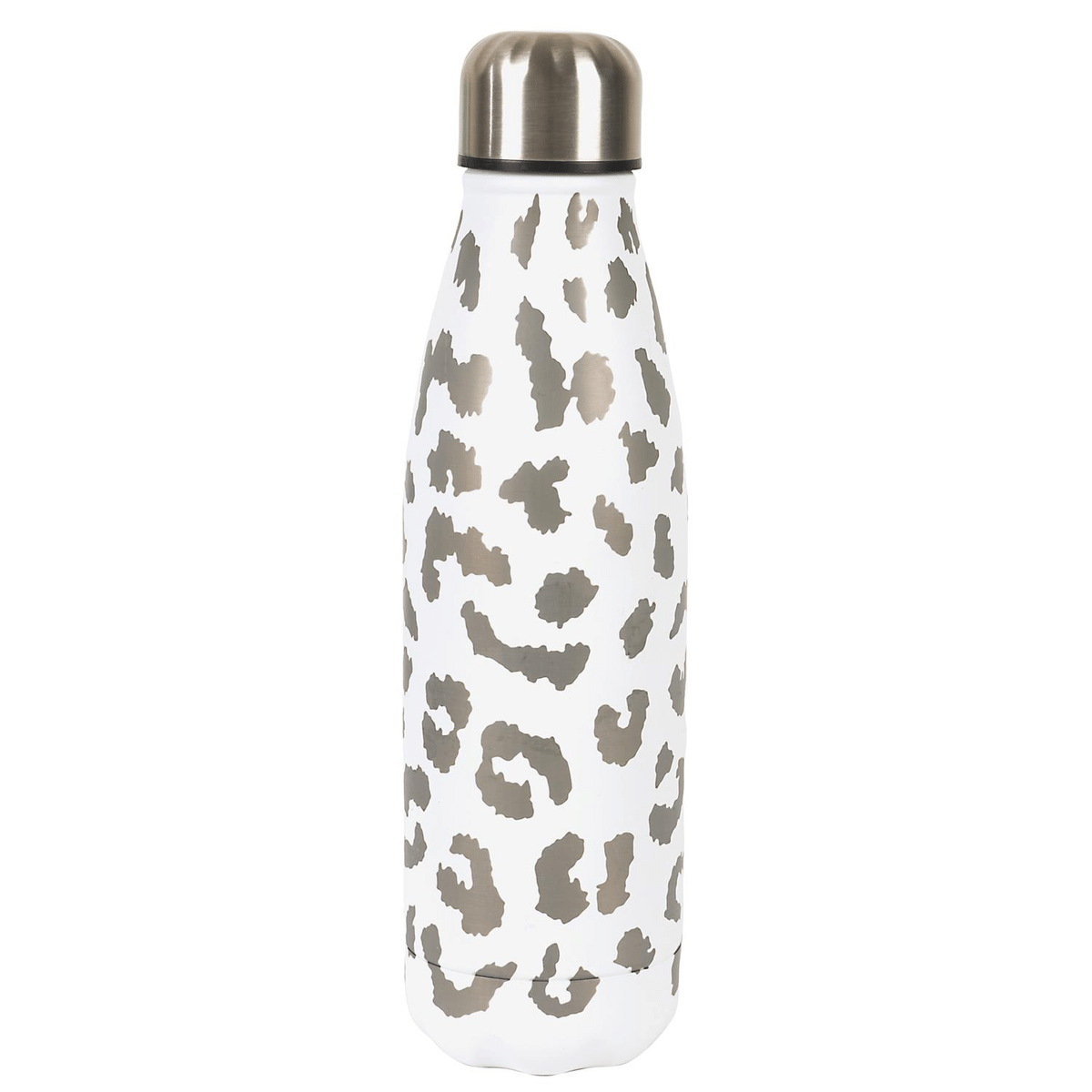 Bouteille Gourde isotherme Raziokas Léopard Blanc 50CL