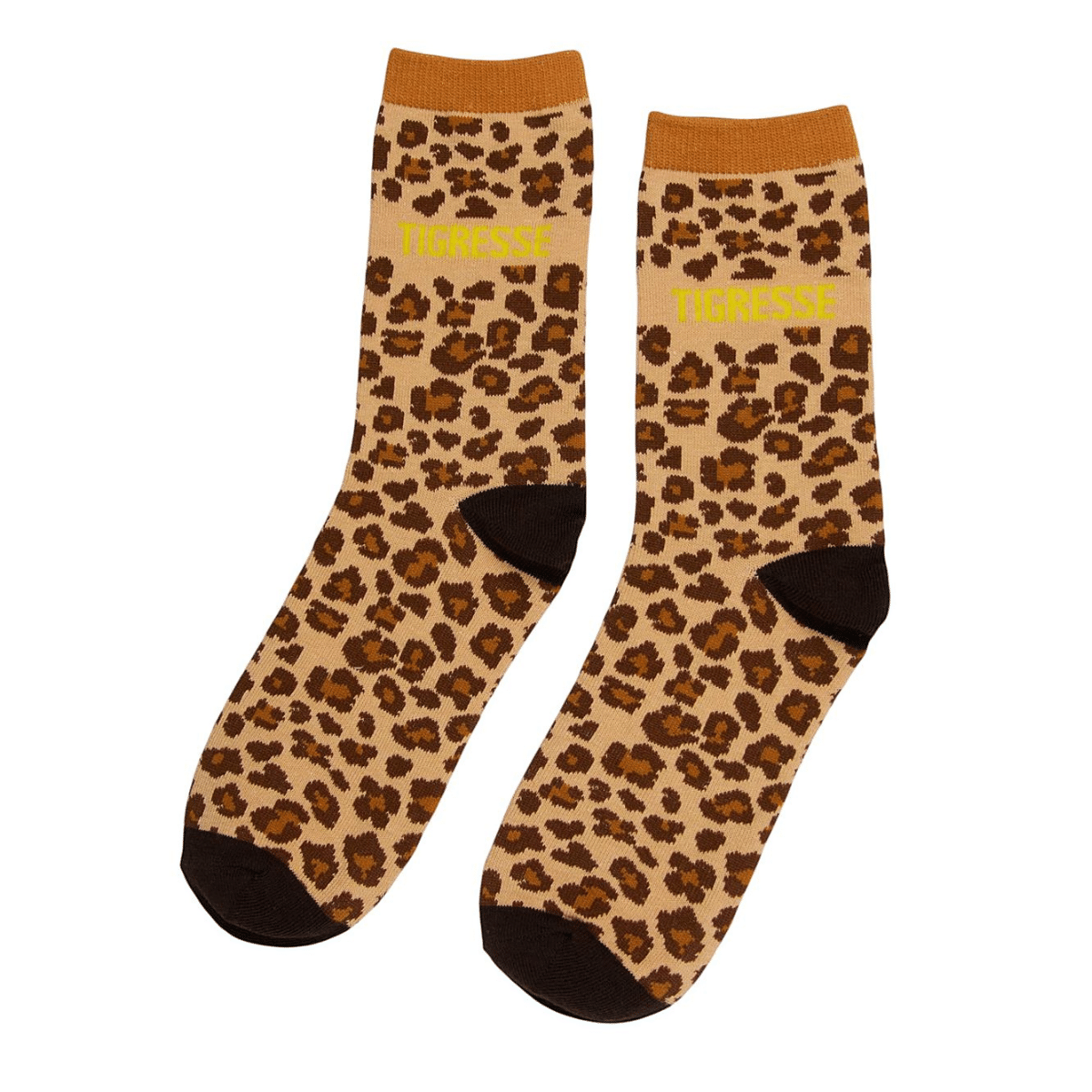 Chaussettes Léopard Gaziatis Message Tigresse 36-41