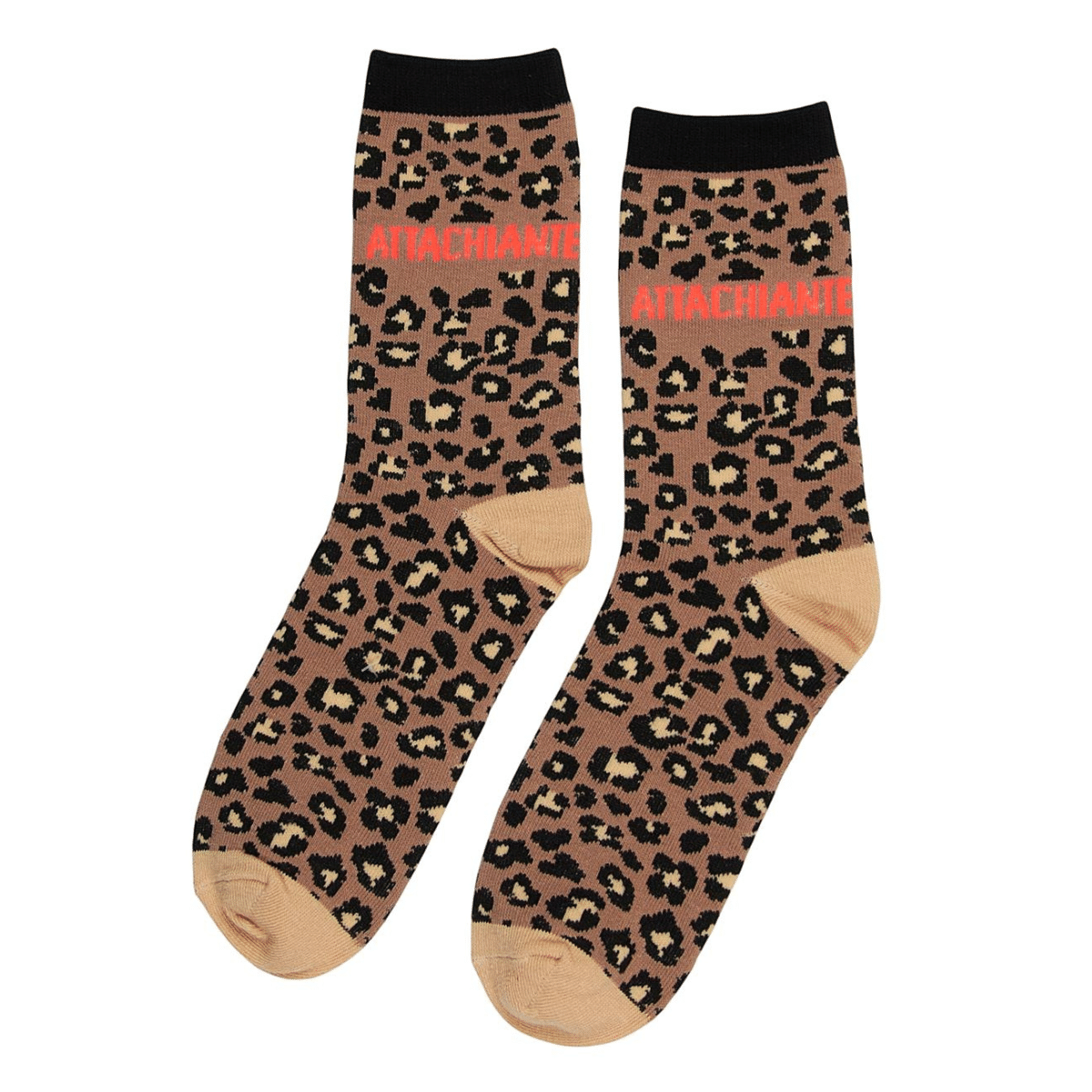 Chaussettes Léopard Muminas Message Attachiante 36-41