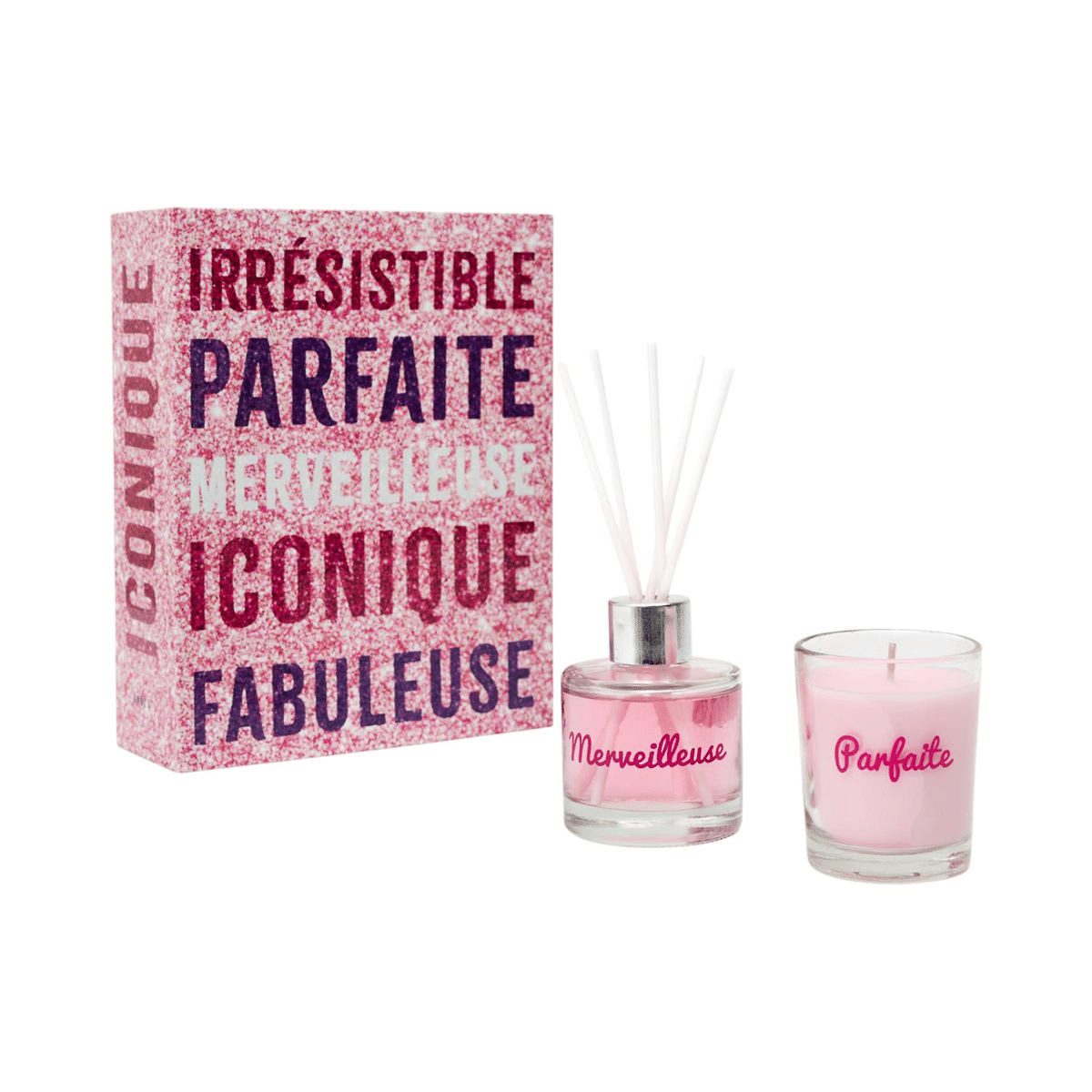 Coffret Senteur Eliana Fruits Rouge - Bougie et diffuseur