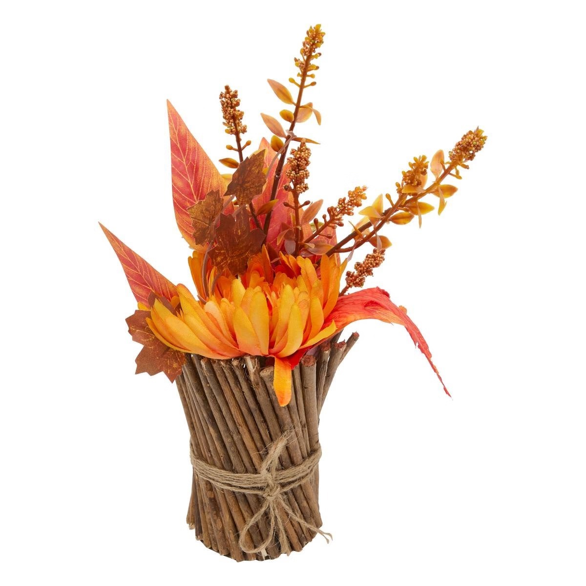 Fagot Automne Fleurs Artificielles Nazikos H30cm