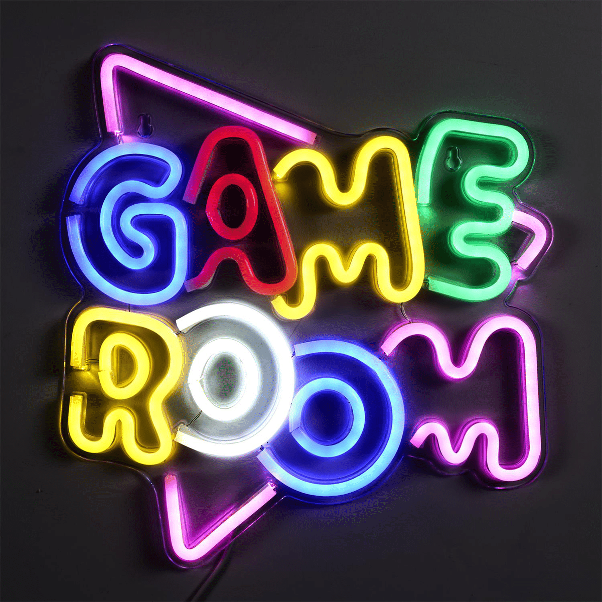 Lampe Led Effet Néon Antoye Game Room Multicolore