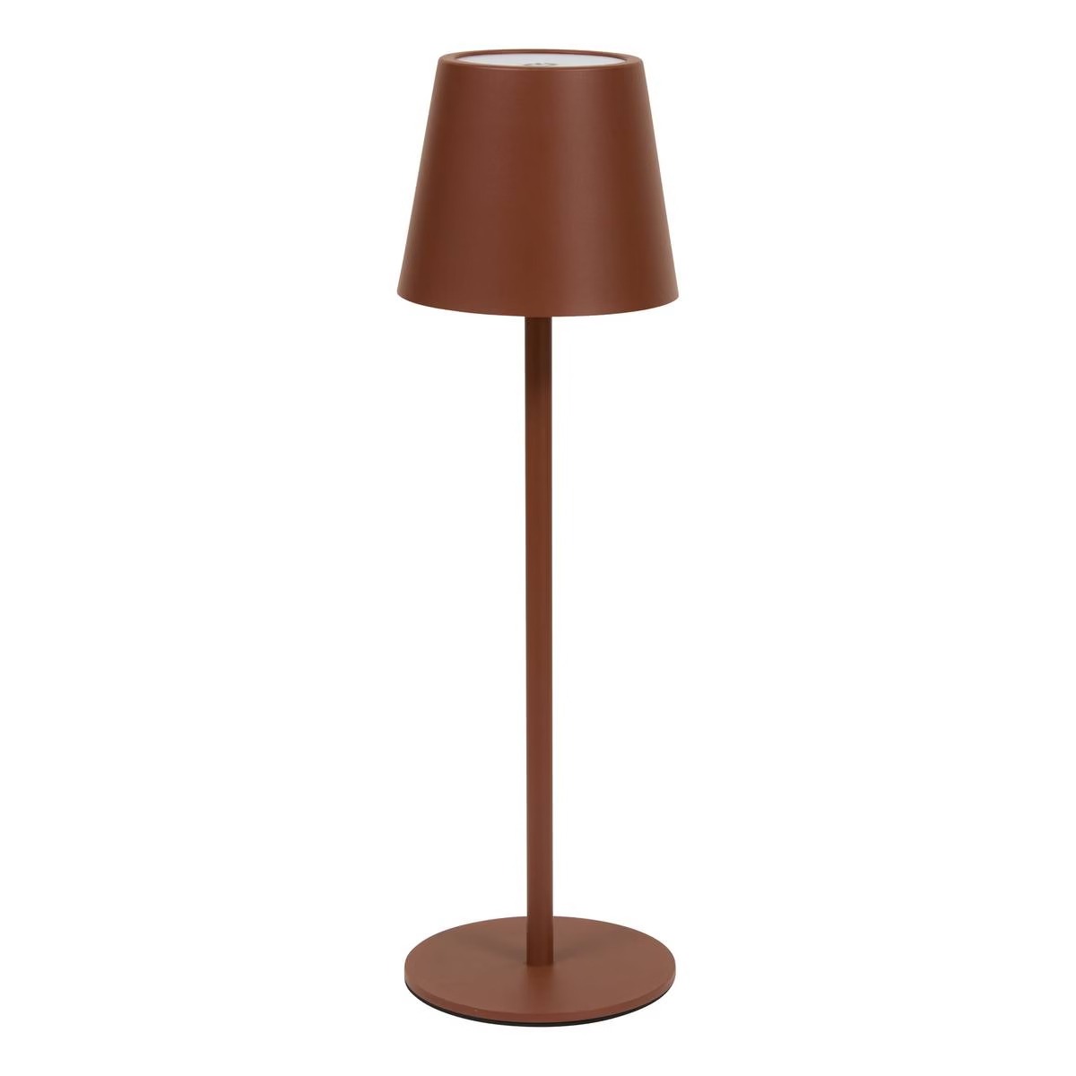 Lampe nomade Outdoor USB Baslitine Marron Acajou H36cm