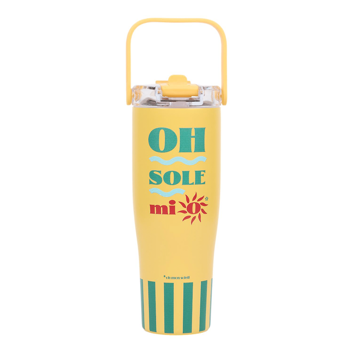 Mug nomade XL poignée Venezia Dolce Vita Jaune 90CL