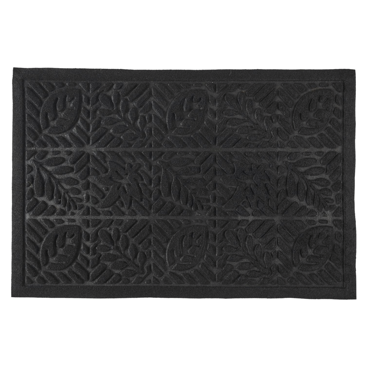 Paillasson embossé Antidérapant Jokosa Noir 60x40cm