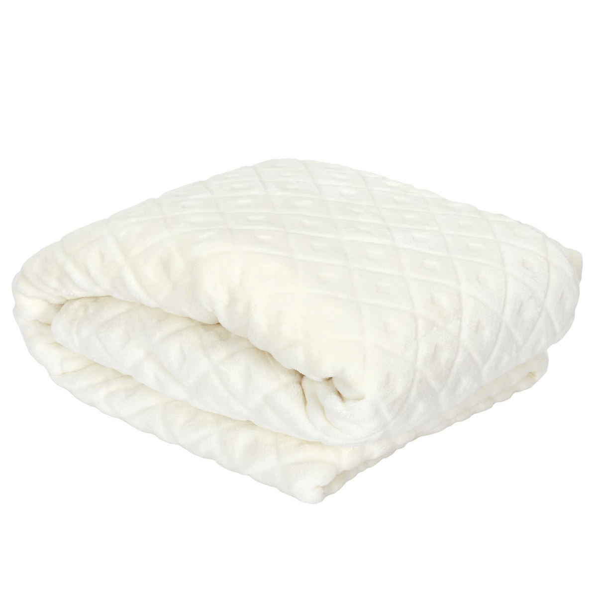 Plaid embossé doux Mafitane Beige 200x140cm