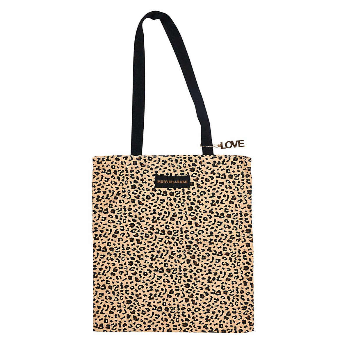 Tote Bag Tissu Léopard Léopard Mayonis Merveilleuse